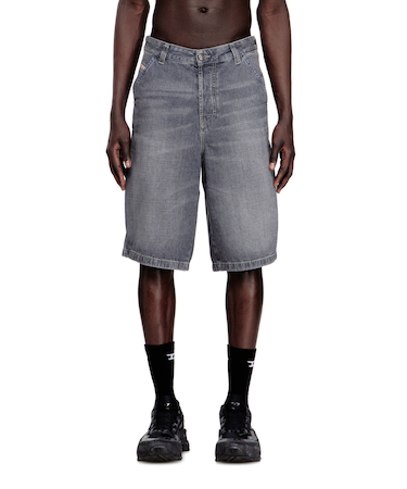 メンズ デニムショートパンツ D-LIVERY-W-SHORT