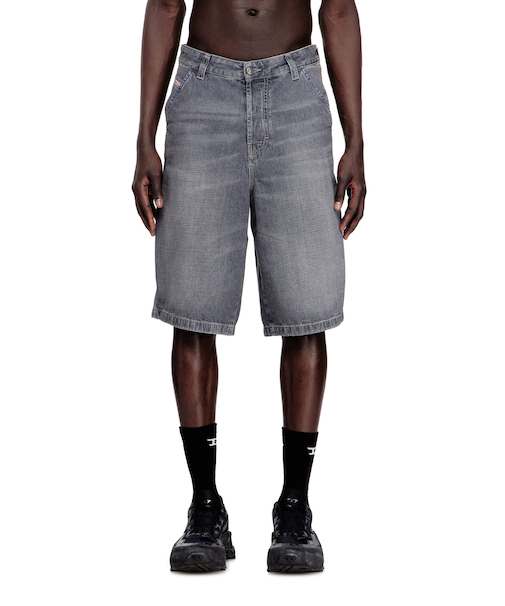 メンズ デニムショートパンツ D-LIVERY-W-SHORT