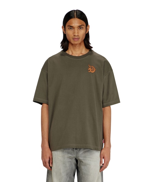 MOMENTEL ブラウン Tシャツ メンズ Tシャツ T-BOXT-AA11｜ディーゼルの通販｜&mall（アンドモール