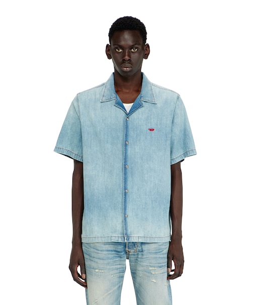 メンズ デニムシャツ D-NABIL-D