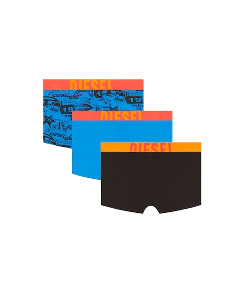 メンズ ボクサーパンツ 3枚パック DAMIEN-D-POP-3PACK-4｜ディーゼルの