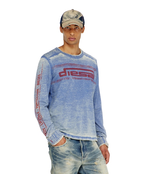 メンズ 長袖Tシャツ T-DOMY-LS｜ディーゼルの通販｜&mall（アンド