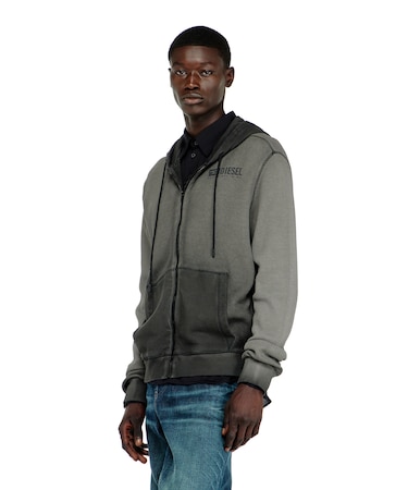 メンズ ジップアップパーカー S-WAFY-HOOD-ZIP