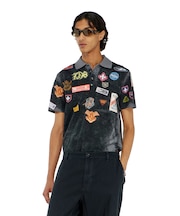 メンズ ポロシャツ T-REJUST-PATCHES