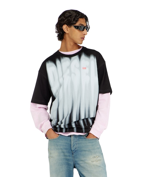 メンズ 長袖Tシャツ T-MIND｜ディーゼルの通販｜&mall（アンドモール