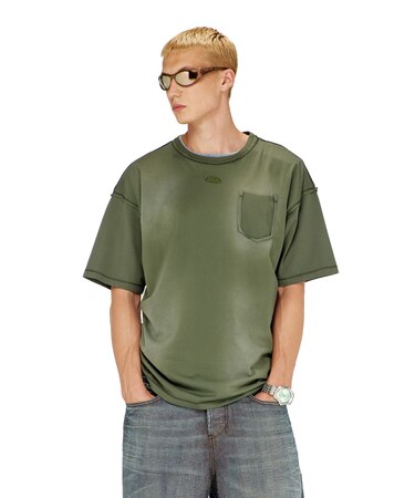 メンズ Tシャツ T-POCK
