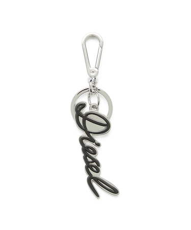 メンズ キーリング CHARM DIESEL SCRIPT