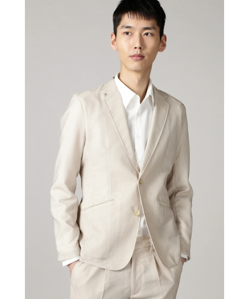 【希少】TUMORI CHISATO イッセイミヤケ シワ加工 千鳥ジャケット 希少】TUMORI CHISATO イッセイミヤケ シワ加工 千鳥ジャケット