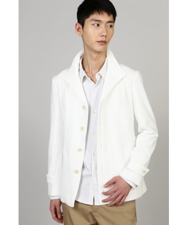 ZERO by TORNADO MART∴格子エンボススタンドジャケット