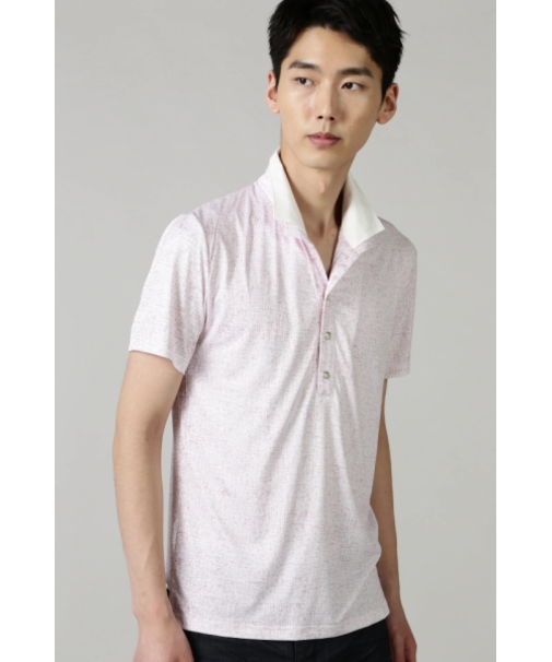 ZERO by TORNADO MART∴カモエンボス格子フォイルW衿ポロ