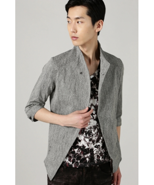 TORNADO MART∴デニムライクツイルワイヤーシャツ