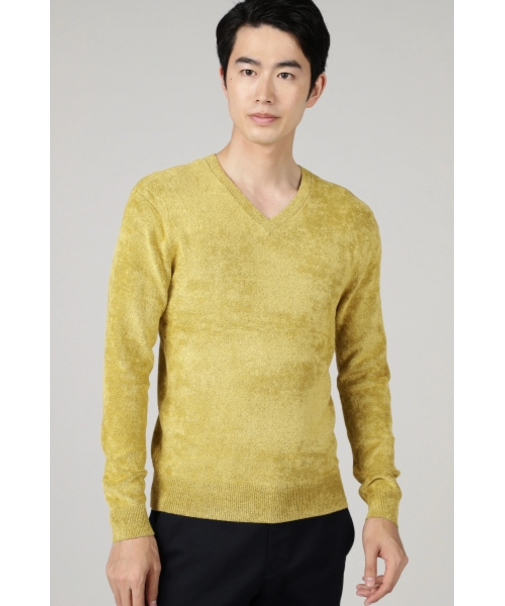 ZERO by TORNADO MART∴モールヤーンVネックニット