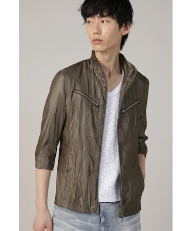 TORNADO MART∴ジップアップシャツブルゾン