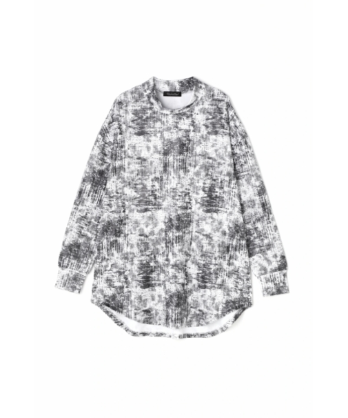 【LADIES】TORNADO MART∴カスリフォイルハイネックロングカットソー