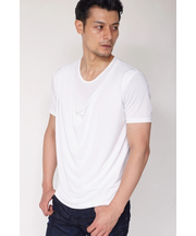 TORNADO MART∴レイヤードレープTシャツ