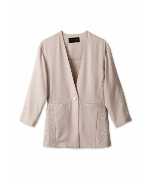 【LADIES】TORNADO MART∴切替ノーカラージャケット