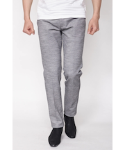 ZERO by TORNADO MART∴スラブ麻交編変形鹿の子イージーパンツ