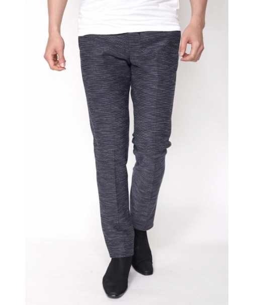 ZERO by TORNADO MART∴スラブ麻交編変形鹿の子イージーパンツ