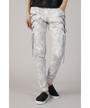 TORNADO MART∴レースアップスキニーパンツ