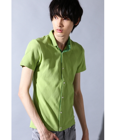 Zero by TORNADO MART∴ダイヤリンクスカットシャツ