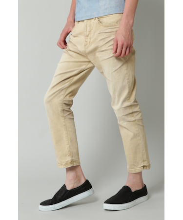 TORNADO MART∴クラウドヘリンボーンクロップドデニム