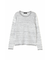 【LADIES】TORNADO MART∴バイアスタッククルーネックニット