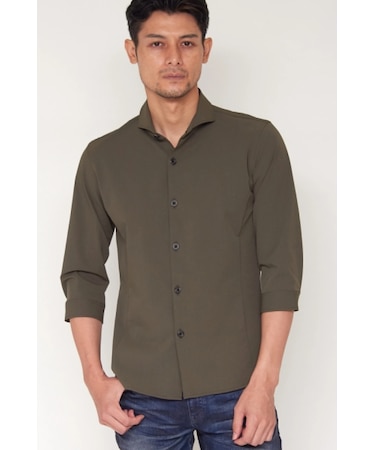 TORNADO MART∴チルドライ2WAYストレッチ7分袖シャツ