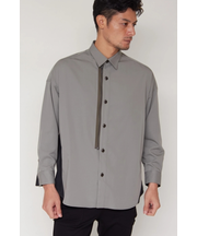 TORNADO MART∴バイカラーZIPシャツアウター