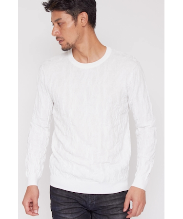 TORNADO MART∴カモフラリンクスクルーネックニット