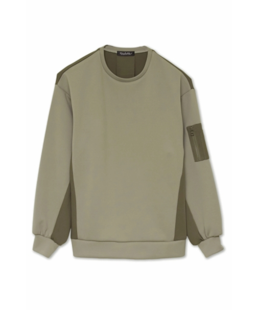 【LADIES】TORNADO MART∴ダブルサテン切替プルオーバー