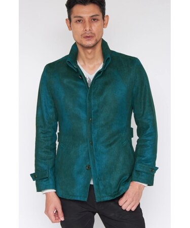 TORNADO MART∴T/Cスエードライナー付き返し衿ジャケット