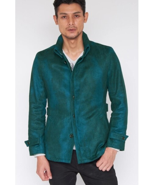 TORNADO MART∴T/Cスエードライナー付き返し衿ジャケット