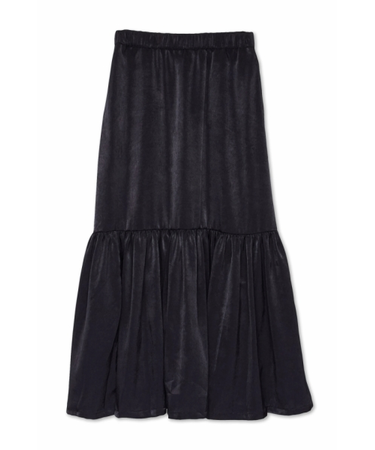 【LADIES】TORNADO MART∴サテンティアードスカート