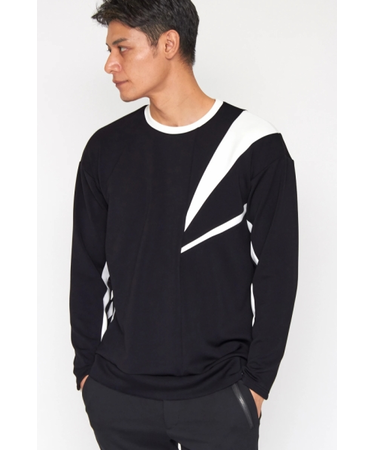 TORNADO MART∴ジャングルバイカラースウェット