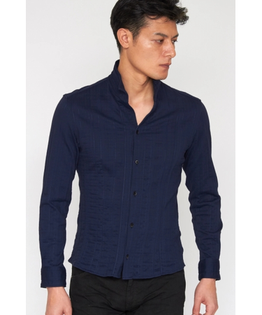 ZERO by TORNADO MART∴ランダムストライプJQジャージーシャツ