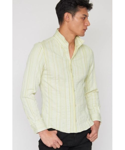 ZERO by TORNADO MART∴ランダムストライプJQジャージーシャツ