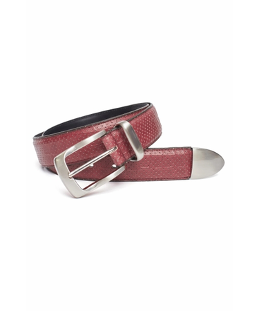 TORNADO MART∴パンチングクロコエンボスベルト