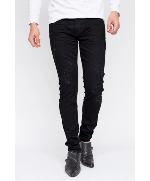 TORNADO MART∴リメイクブラックスキニーデニム