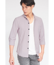 TORNADO MART∴ハイテンショントリコットツイル7分袖シャツ