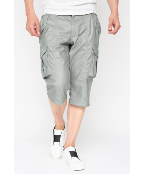 TORNADO MART∴トリコットスェードヘアラインカーゴショーツ