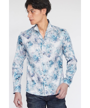 TORNADO MART∴クリスタルローズプリントシャツ