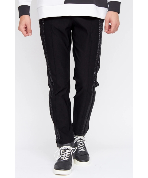 パンツ TORNADO MART TORNADO MART∴ピンタックサイドラインパンツ｜トルネードマートの通販