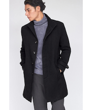 ZERO by TORNADO MART∴プリペラバルキーツィードスタンドコート