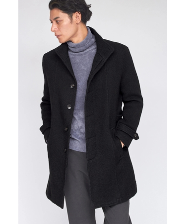 ZERO by TORNADO MART∴プリペラバルキーツィードスタンドコート