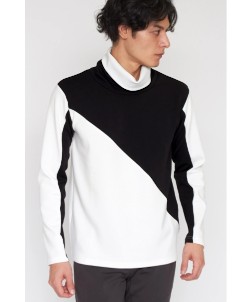 TORNADO MART∴バイカラータートルネック