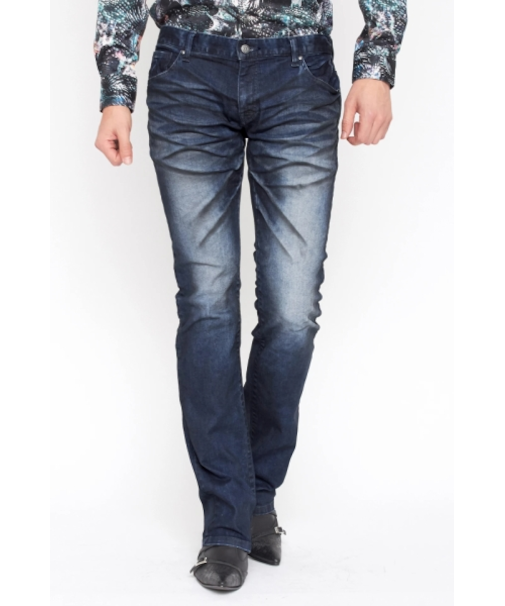 TORNADO MART∴ブラストケミカルカラーシューカットデニム