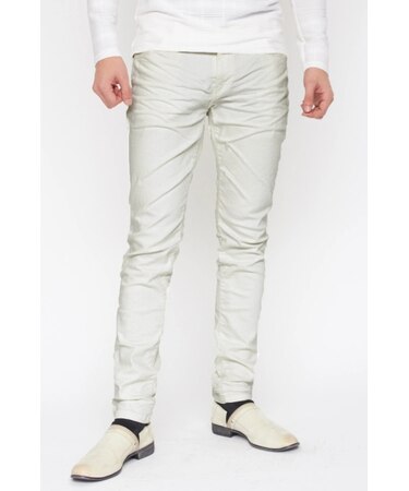 TORNADO MART∴ホワイトシェービングスキニーデニム