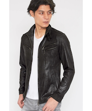 TORNADO MART∴ダンボールスエードムラプリントブルゾン