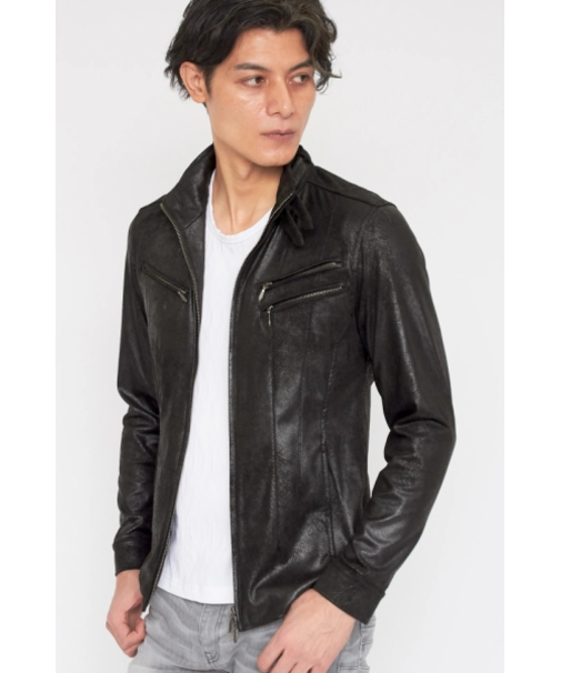 TORNADO MART∴ダンボールスエードムラプリントブルゾン