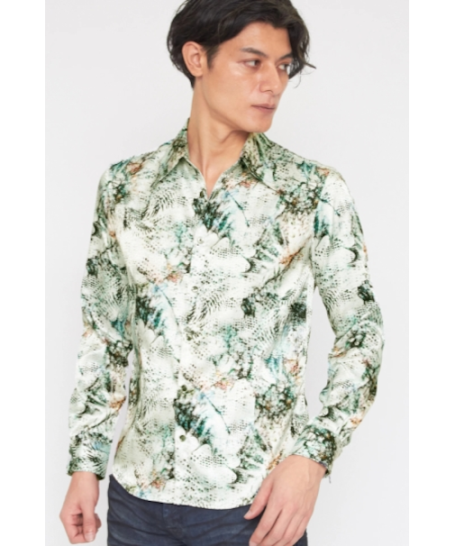 TORNADO MART∴ドラゴンプリントシャツ